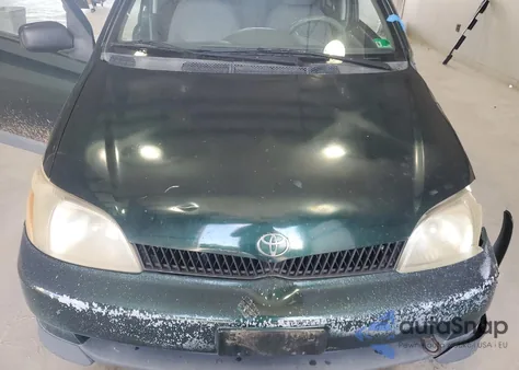 2000 Toyota Echo z USA, uszkodzony, nr VIN JTDBT1230Y0030768